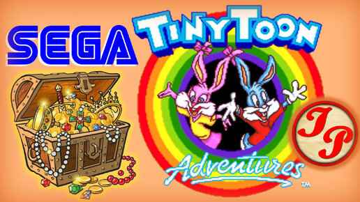 Полное прохождение ретро-игры Tiny Toon Adventures: Buster's Hidden Treasure на русском | SEGA/СЕГА (RUS)