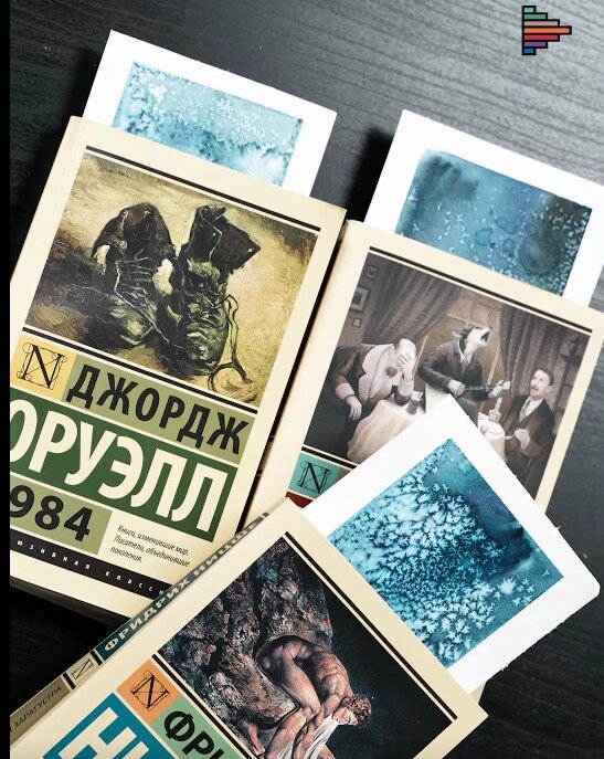 Получились закладки для книг: красиво и по зимнему!