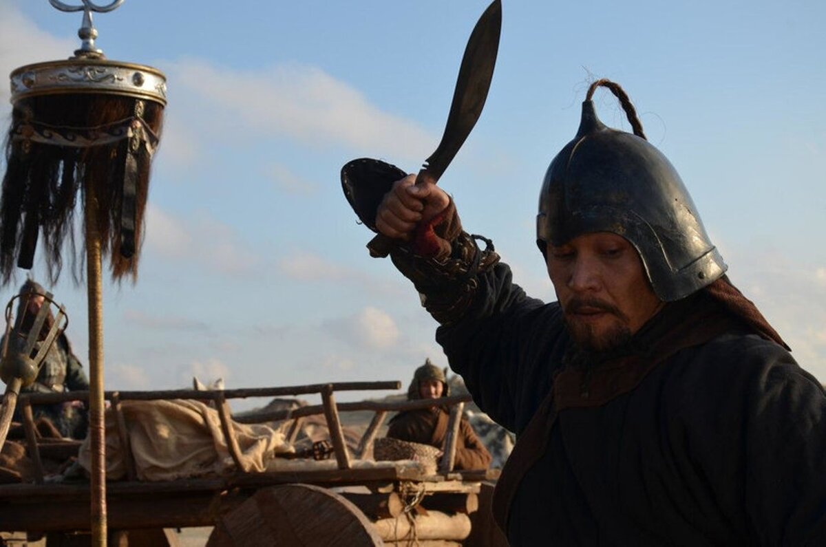 Кадр из многосерийного фильма "Золотая Орда"