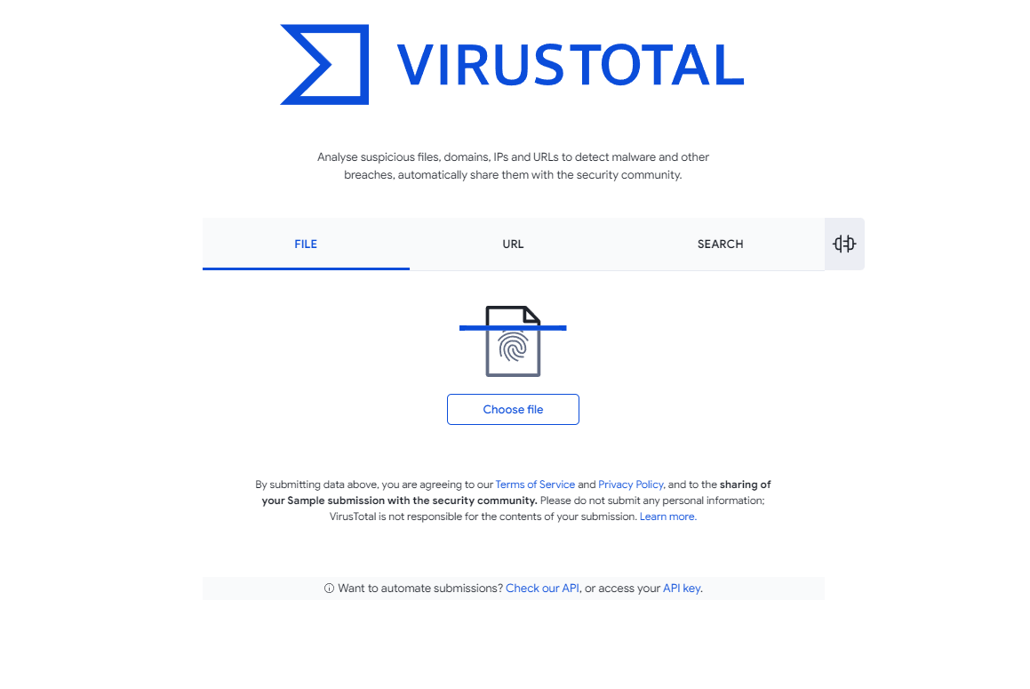 онлайн Сервис VirusTotal - бесплатная проверка файлов на вирусы