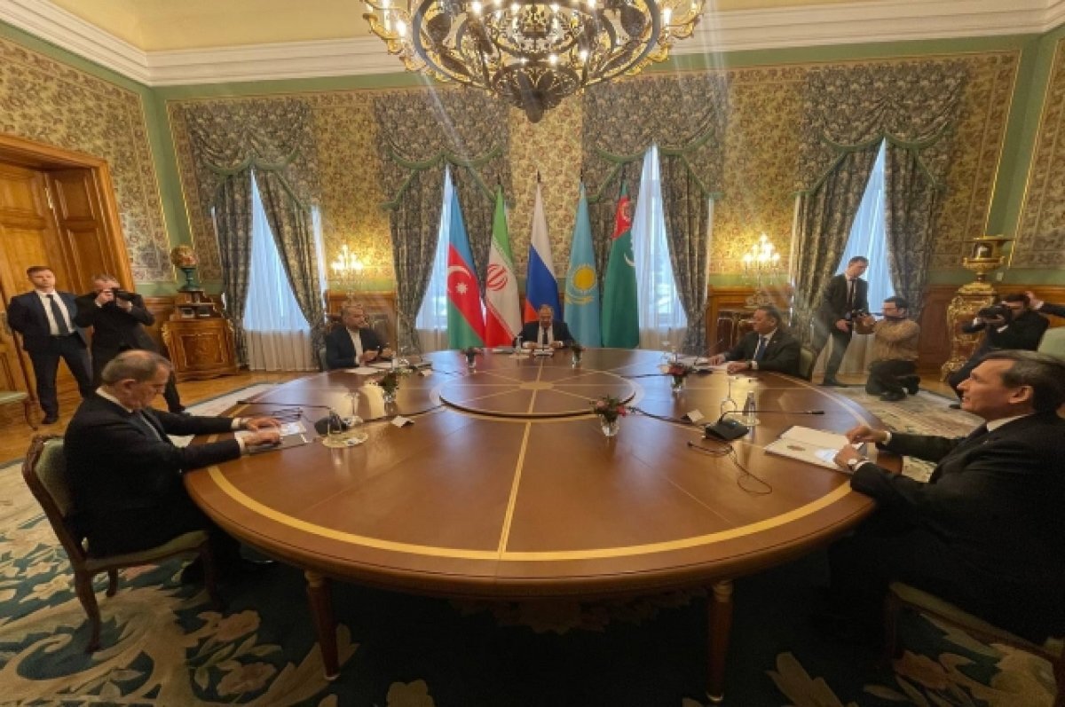   В Москве стартовала встреча глав МИД прикаспийских государств
