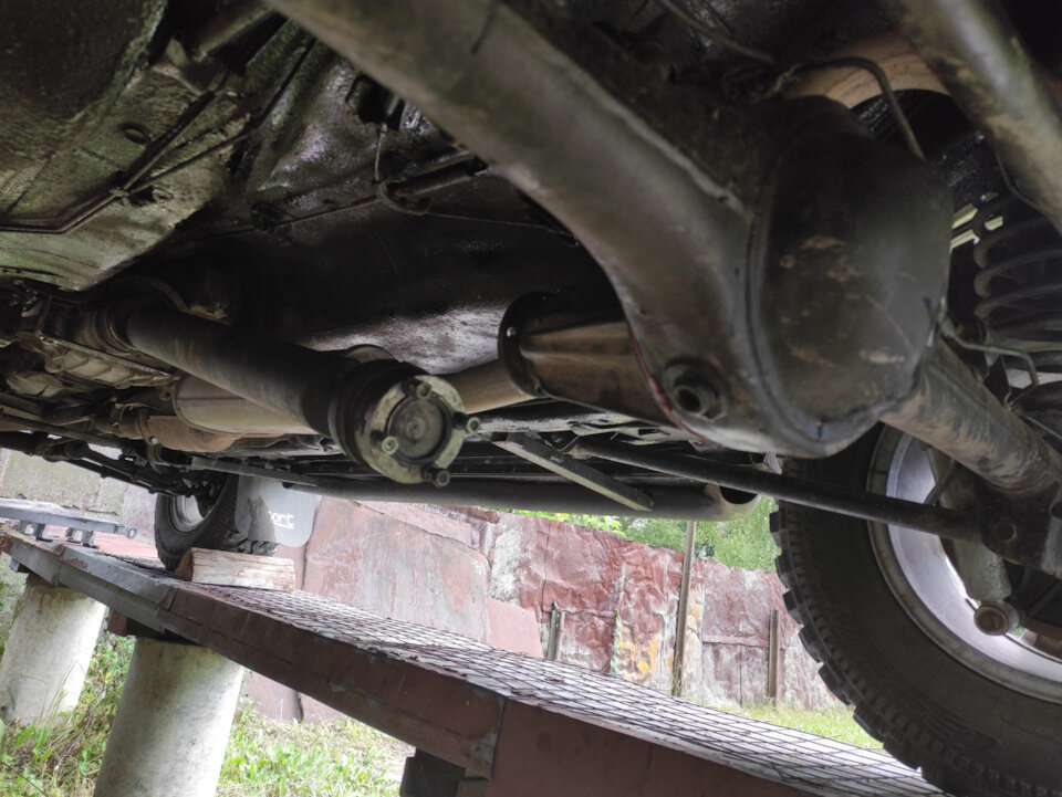 Установка редуктора с электроблокировкой и главной парой 4,44 на Niva ...