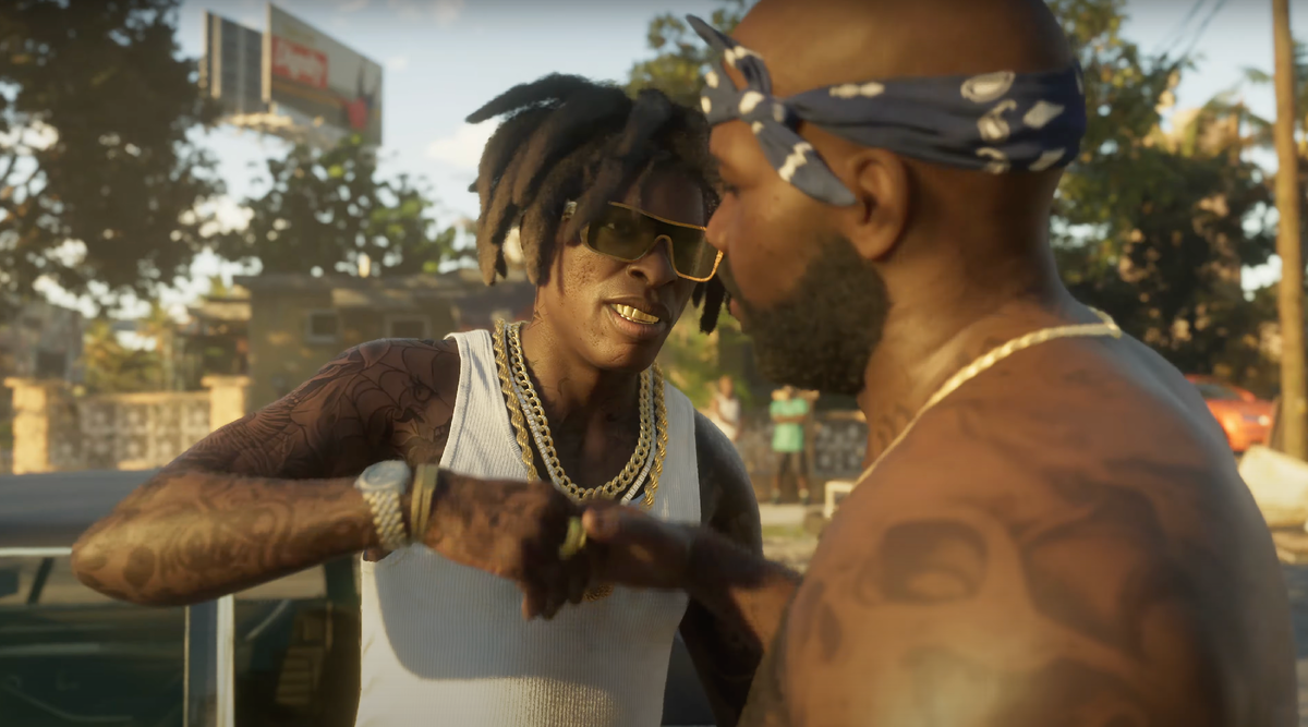 Кадр из трейлера к игре GTA VI