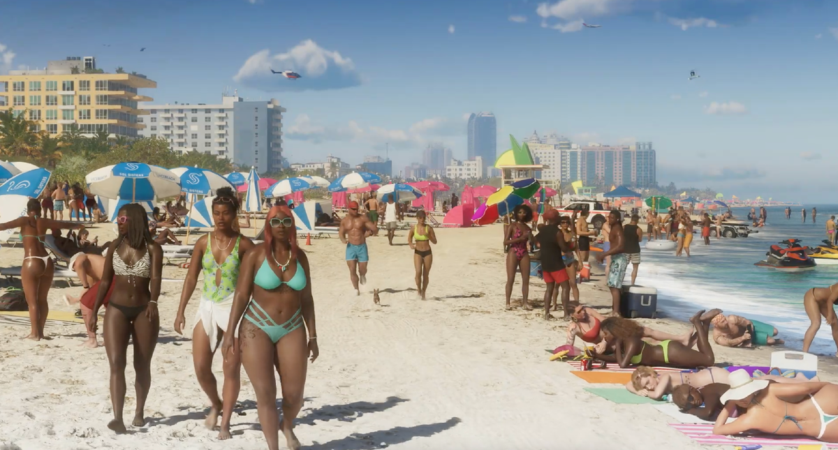 Скриншот с трейлера Grand Theft Auto VI