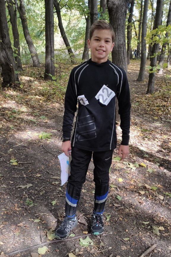 Вовка на соревнованиях