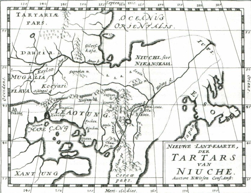 Территория южнее реки Амур, соответствует провинции Хейлуцзян, части провинции Внутренняя Монголия и Гирин (Цзилинь) 