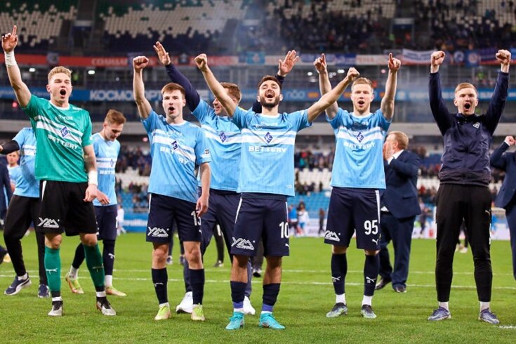 Матч "Крылья Советов" - "Динамо"