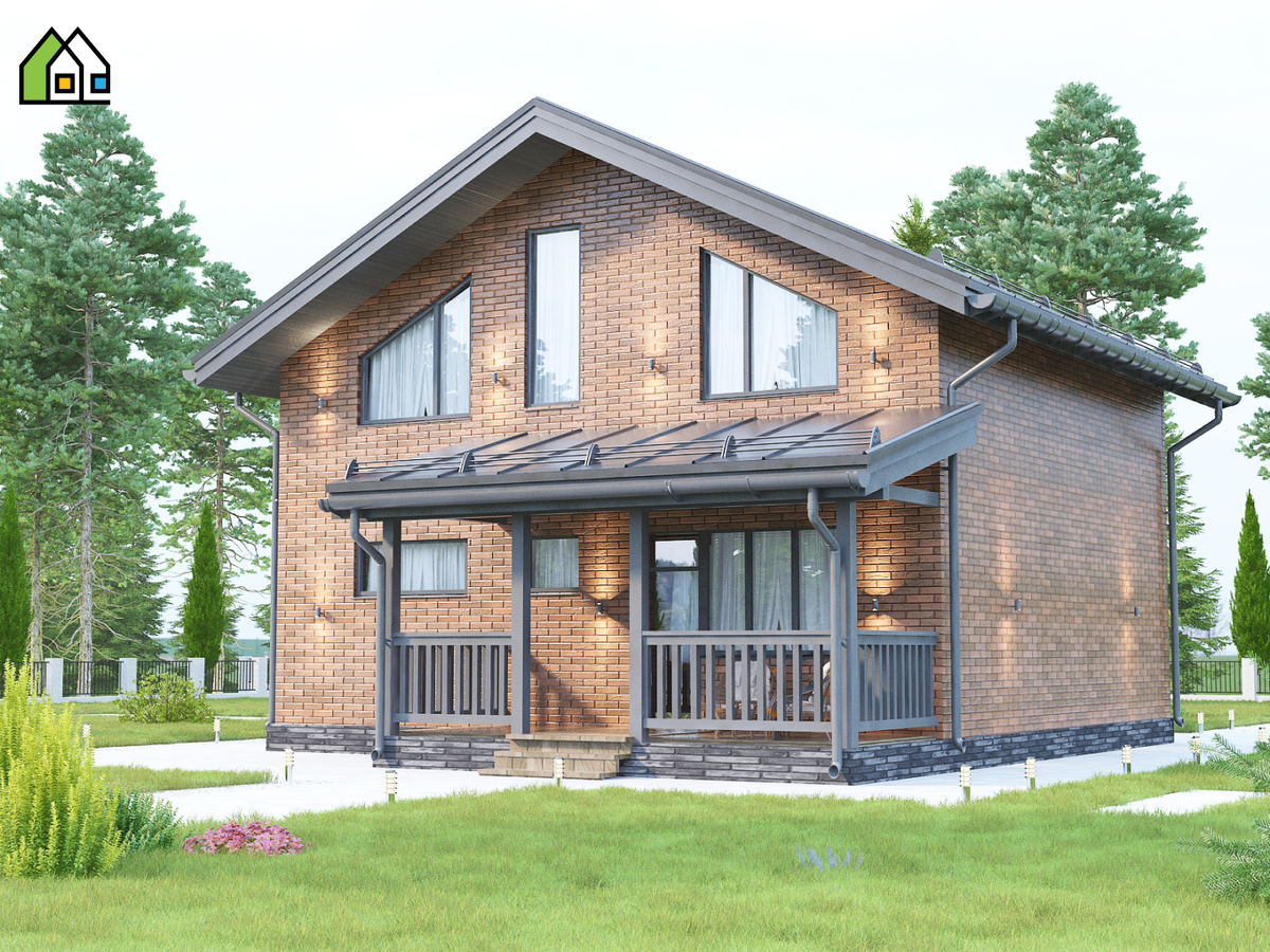 Проект дома от СК "ВИ-СТРОЙ" - "КД-120"