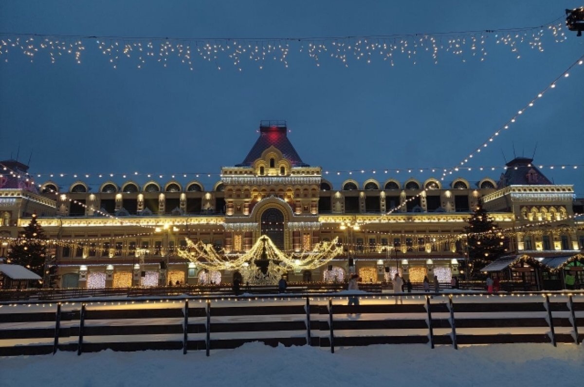    Площадка на Нижегородской ярмарке будет работать в новогоднюю ночь