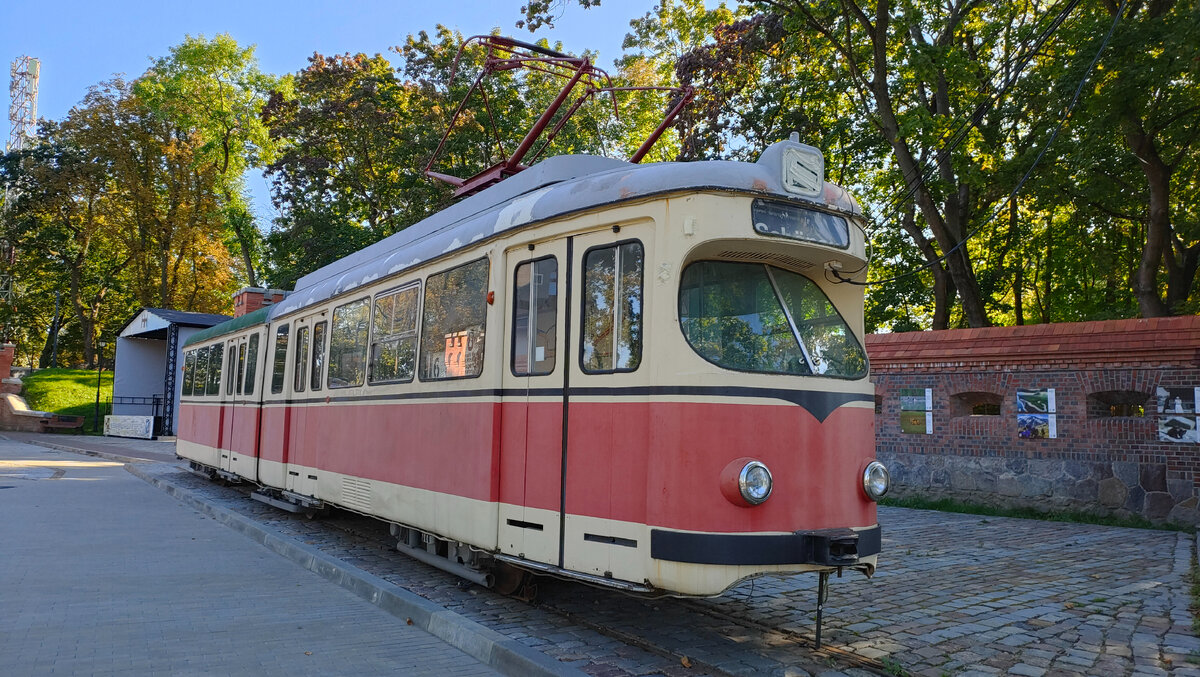 музей "Фридландские ворота", вагон Duewag GT6