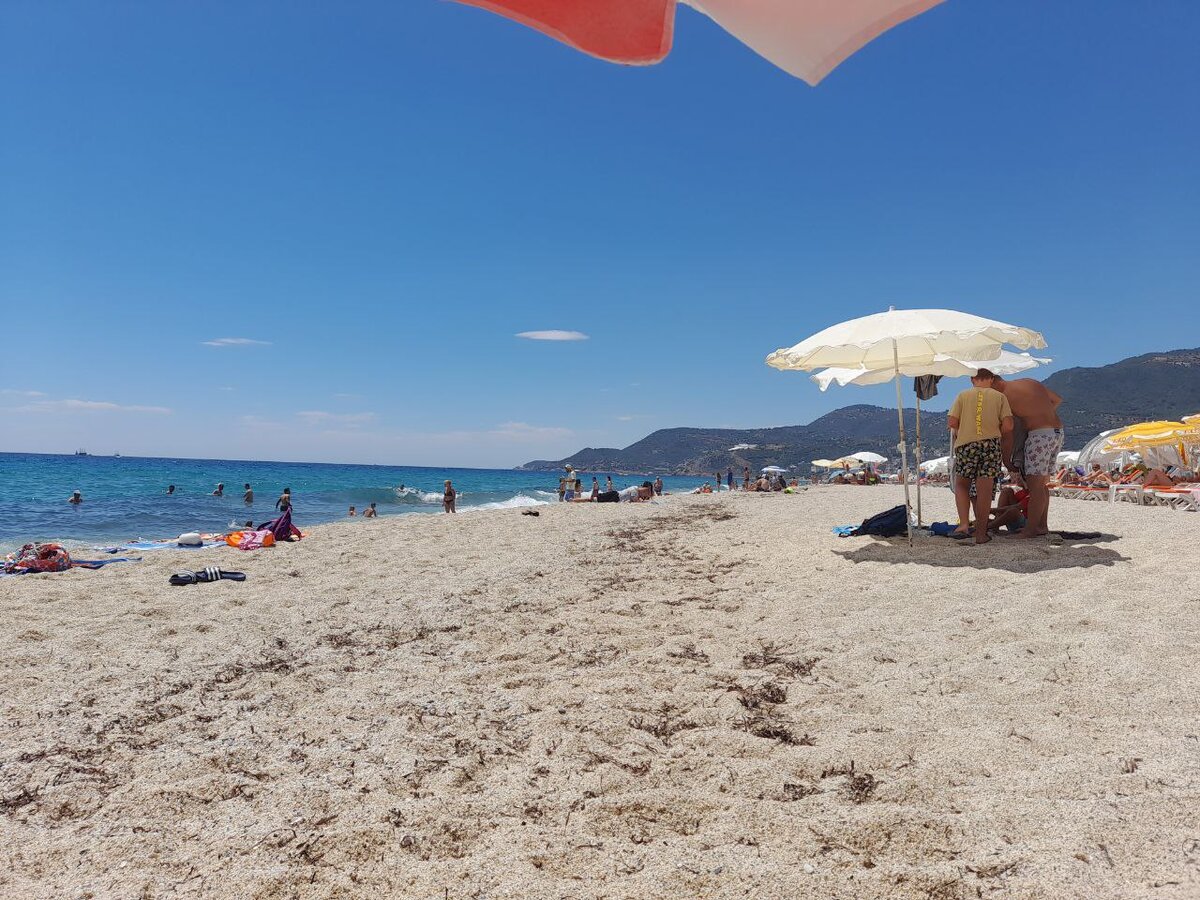 пляж Алании.