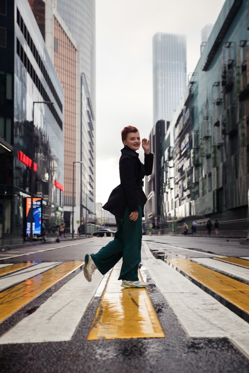 Контент сьемки Москва сити