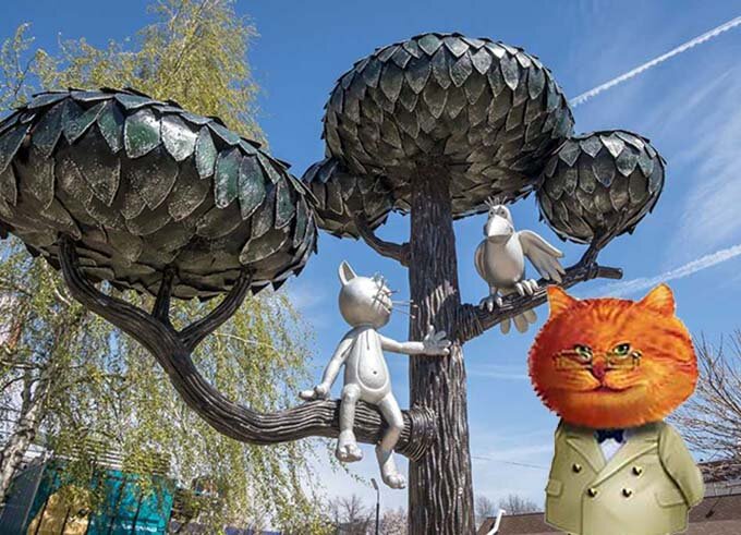 Известные скульптуры кошек