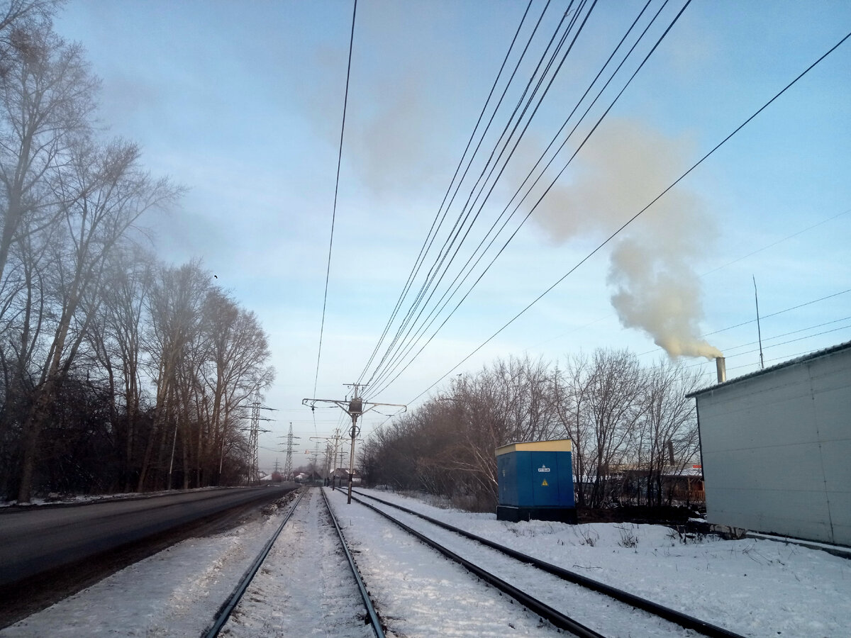 По дороге в мой район