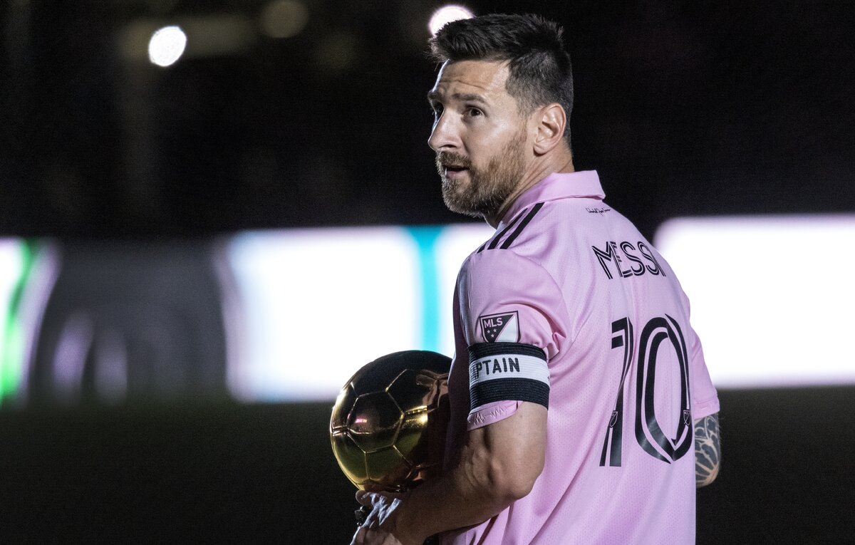    Нападающий сборной Аргентины и клуба "Интер Майами" Лионель Месси  EPA-EFE/CRISTOBAL HERRERA-ULASHKEVICH