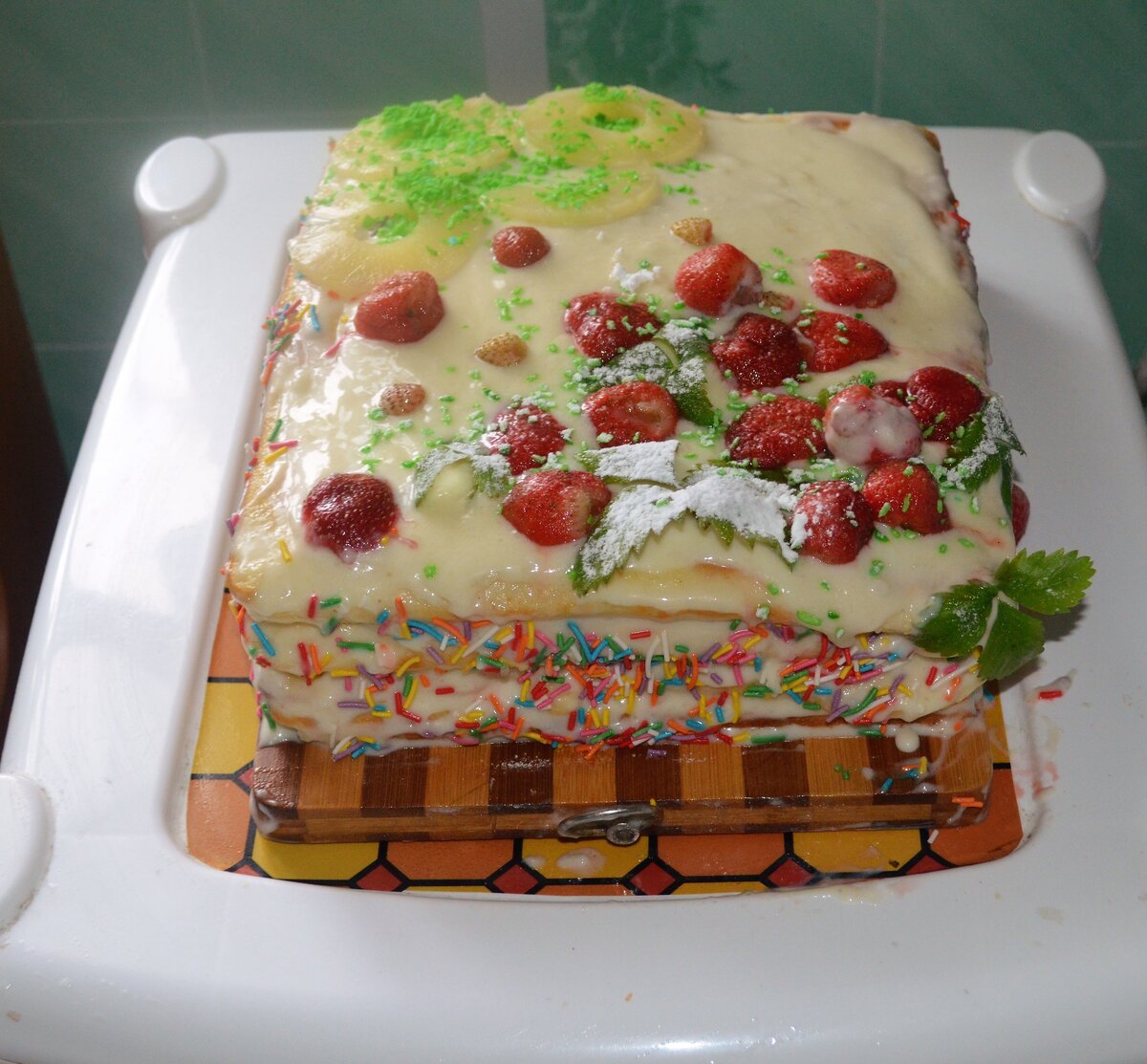    Торт «Молочная девочка»