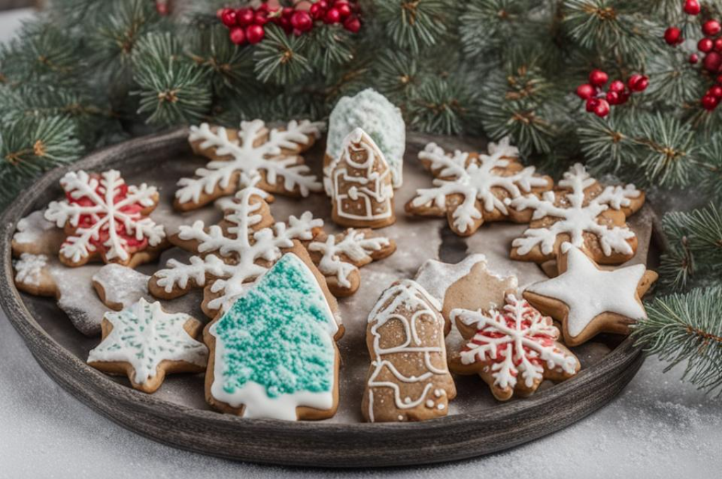 Пряные рождественские печеньки