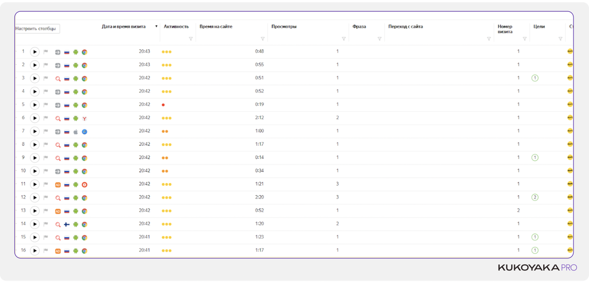 Пример вебвизора