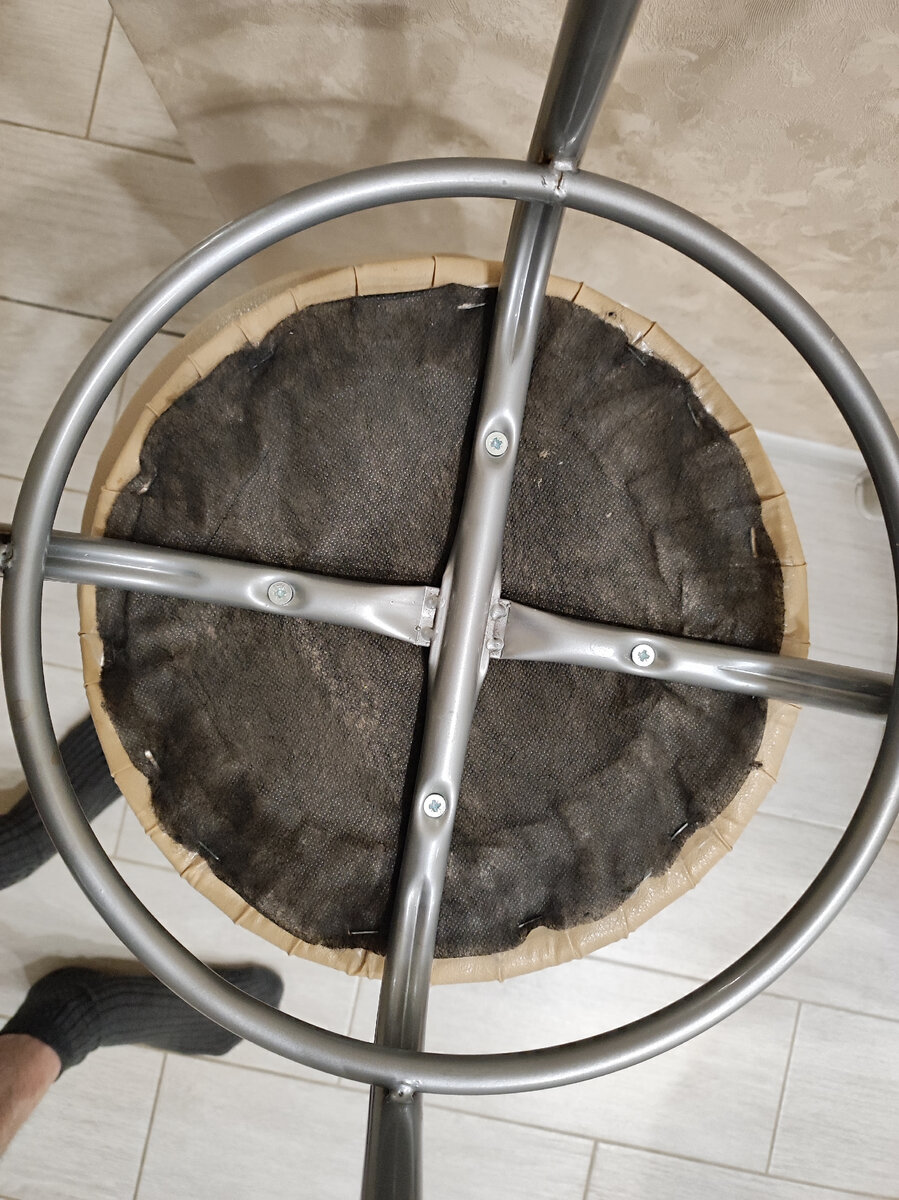 Сварка крайне не благонадежная, но наш вес они выдержали. @ Горбунов Сергей