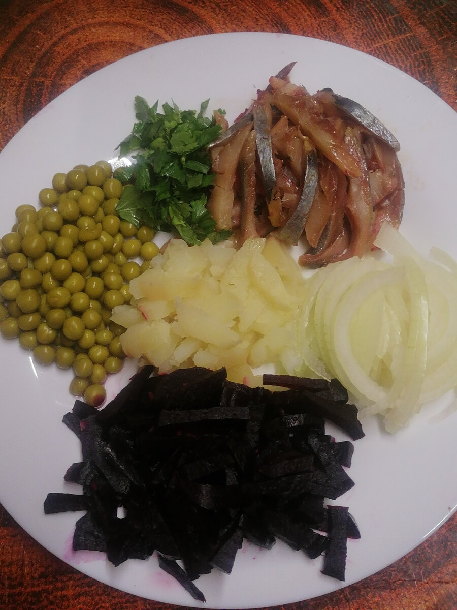 Нарезка для салата