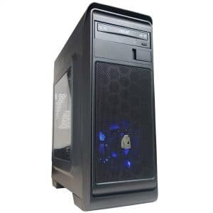 Модель NITROPC 101102-8, разработанная непосредственно для игр, является одной из тех, которые не могли отсутствовать в нашей подборке лучших настольных компьютеров 2023 года. Устройство, обладающее всей необходимой мощностью для перемещения ваших игр на высокой скорости, с процессором AMD Extreme 4,4 ГГц, в сочетании с 16 ГБ оперативной памяти и жестким диском на 2 ТБ, где вы можете хранить все необходимое.