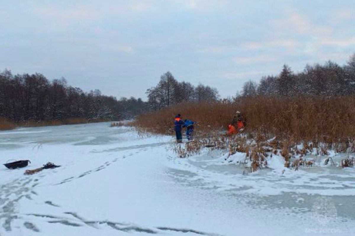    Во время подледной рыбалки в Гвардейском районе утонул мужчина