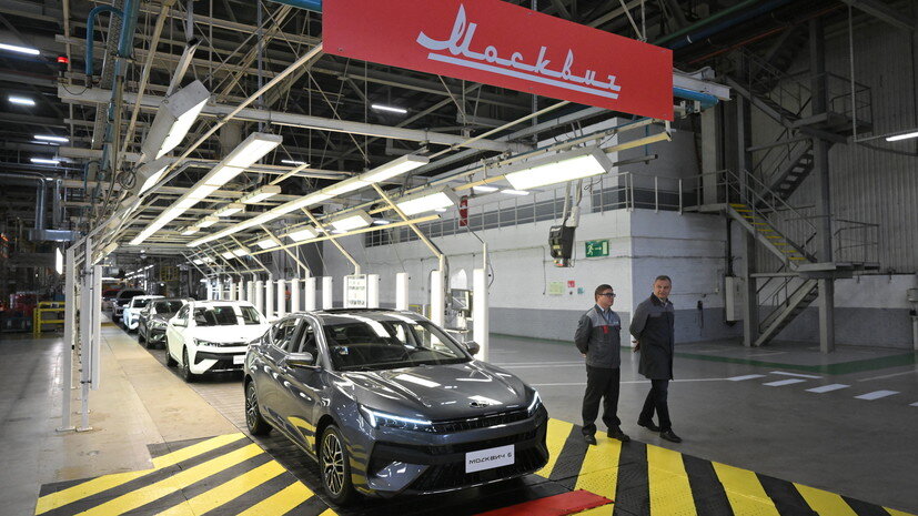     Автомобиль «Москвич 6» РИА Новости Максим Блинов