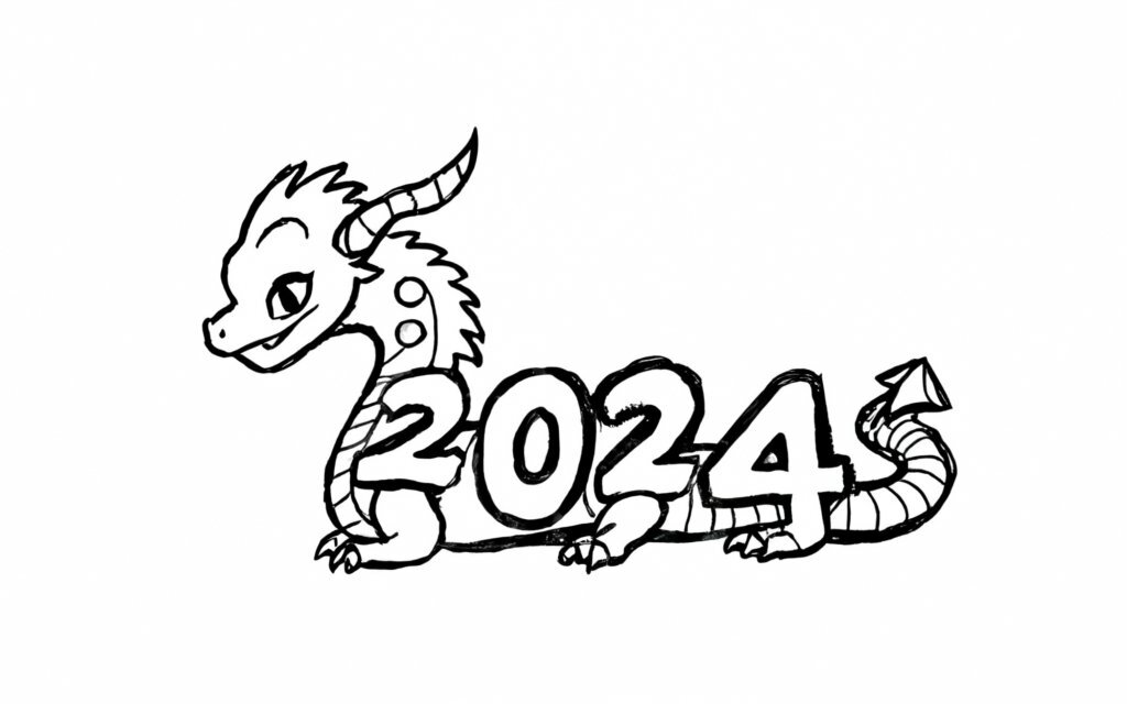 Тату дракона с тремя головами. Символ года 2024 своими руками нарисовать дракона. Контурное изображение дракона. Дракон карандашом. Нарисовать голову китайского дракона для детей.