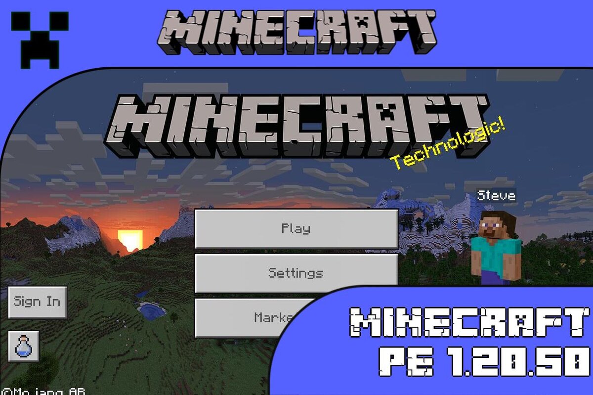 Mojang опубликовал релизную версию Minecraft 1.20.50.03 на Android. Скачивайте бесплатно с новинками из апдейта 1.21.  Майнкрафт версия 1.20.50.