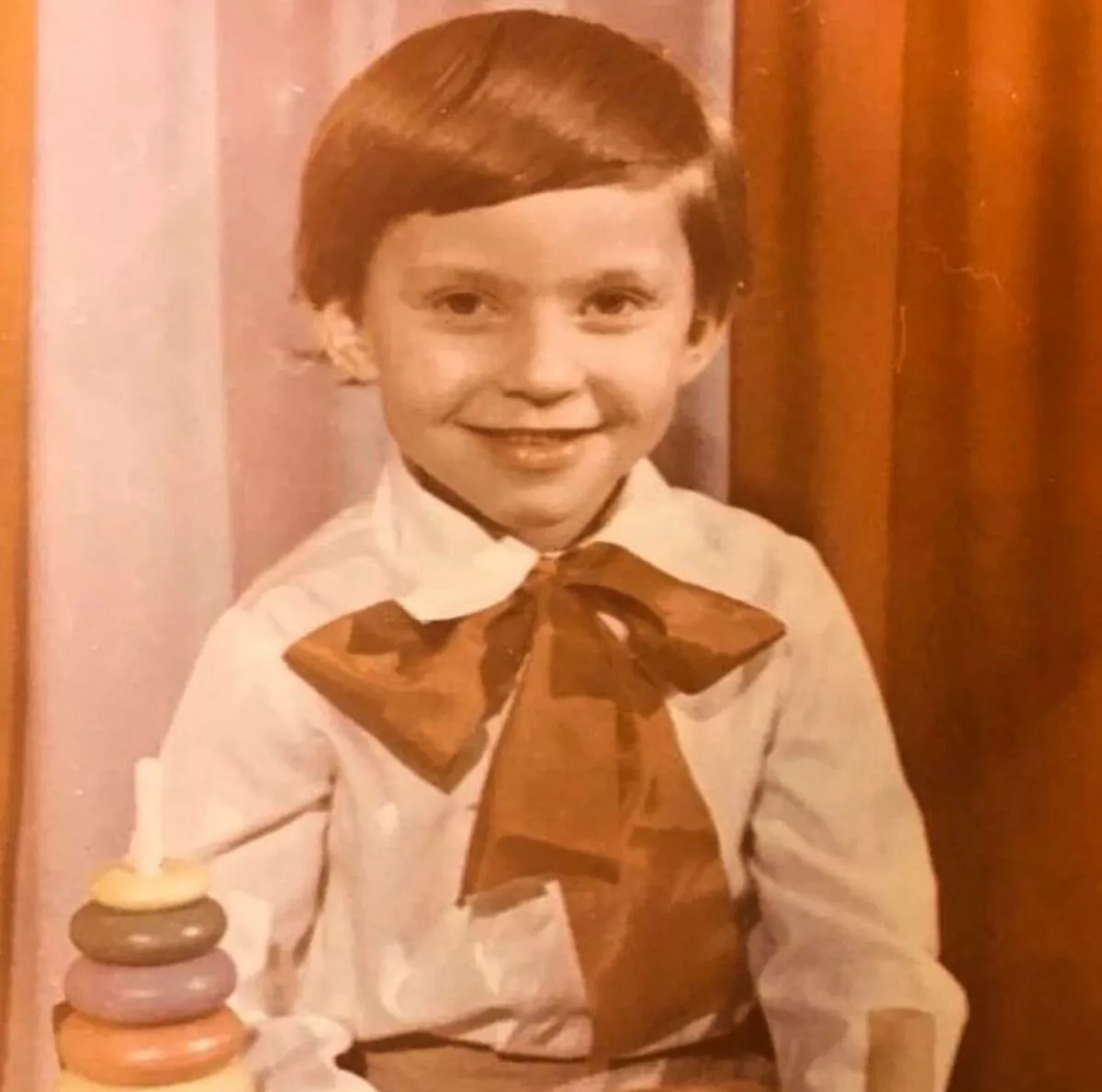 Александр Ревва в детстве.