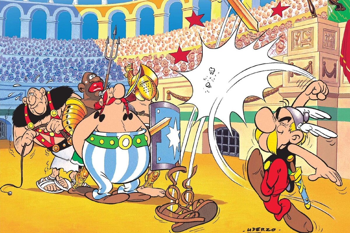 В комиксах про "Астерикса и Обеликса" было не мало и не много блэкфейсов - в кино и мультфильмах ситуация гораздо больше