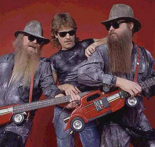 ZZ Top. Фото взято из открытого доступа в Интернете