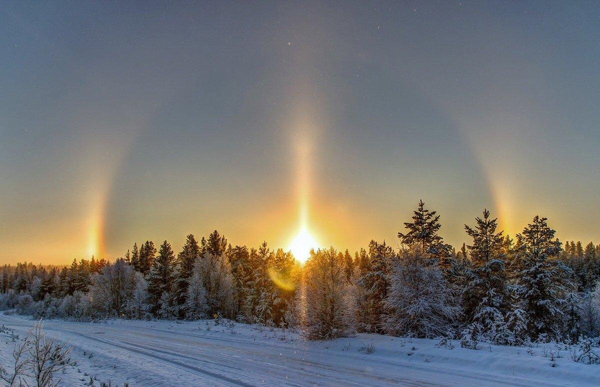 День зимнего солнцестояния - самая длинная ночь в году и самый короткий день в года