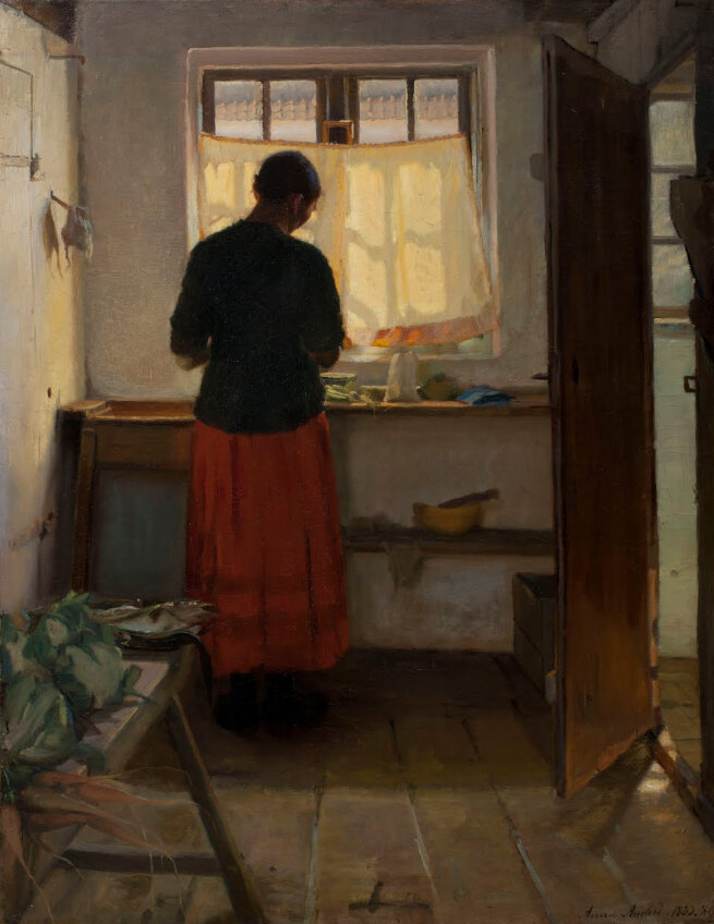 Художник Anna Ancher