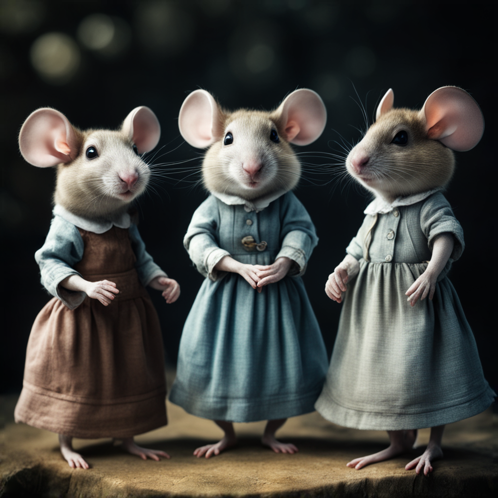 Мы весьма доброжелательные мыши и своих коллег по работе мы очень любим... обсуждать, но исключительно в положительном ключе.