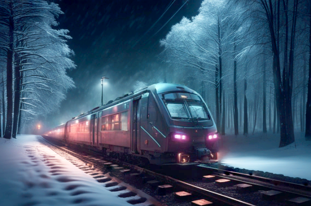 Поезда здесь быть не должно.