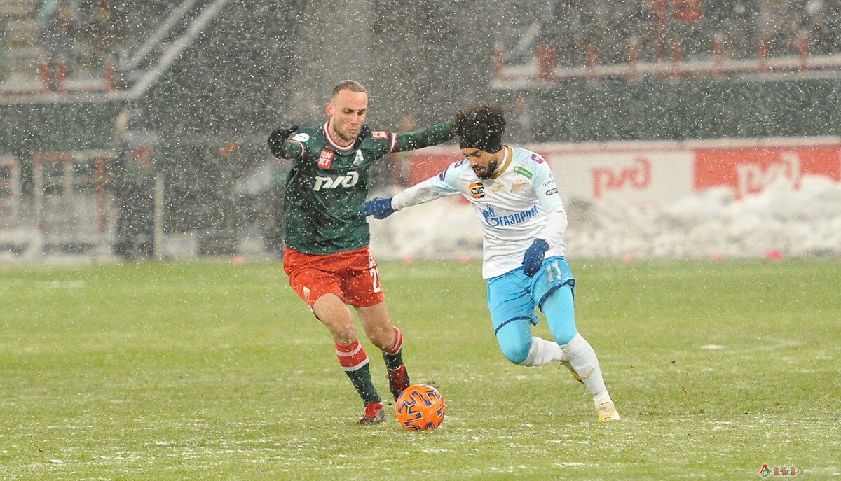 Эпизод матча "Локомотив" - "Зенит" 