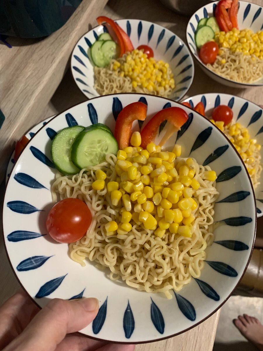 Примерно такой вариант выходит, мясо ещё режется тут.