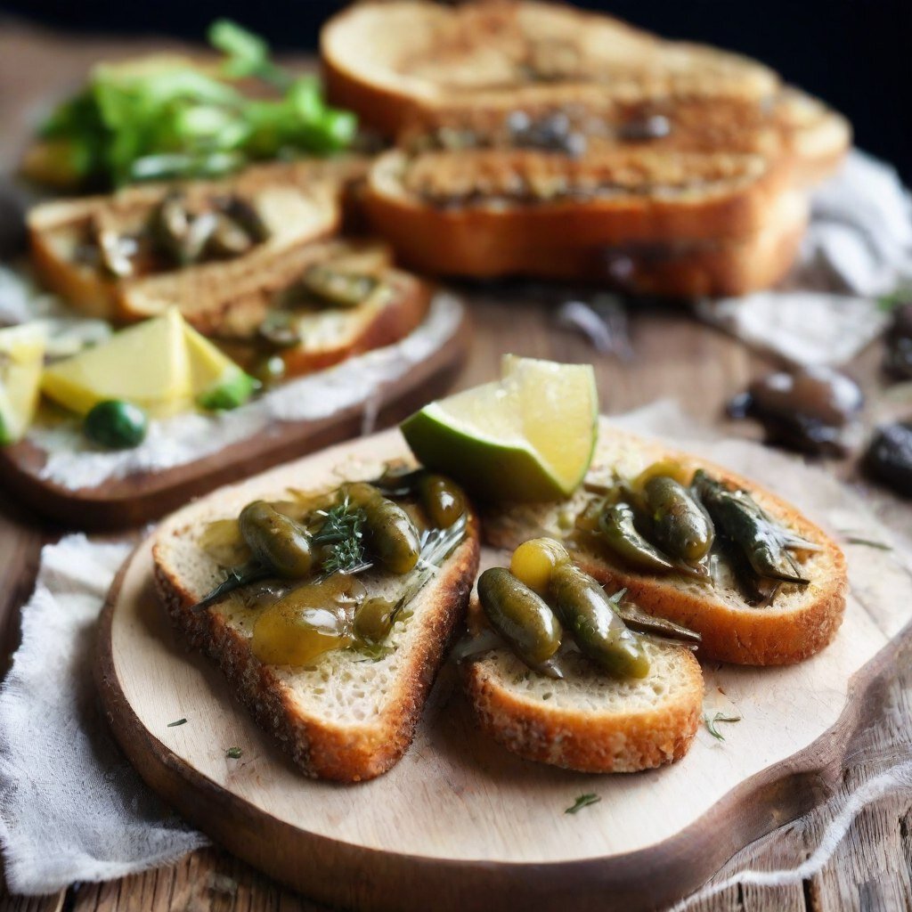 ✨ Чесночные гренки с солеными огурчиками/корнишонами !!! ✨ | Кухонька  Простых Домашних Рецептов | Дзен