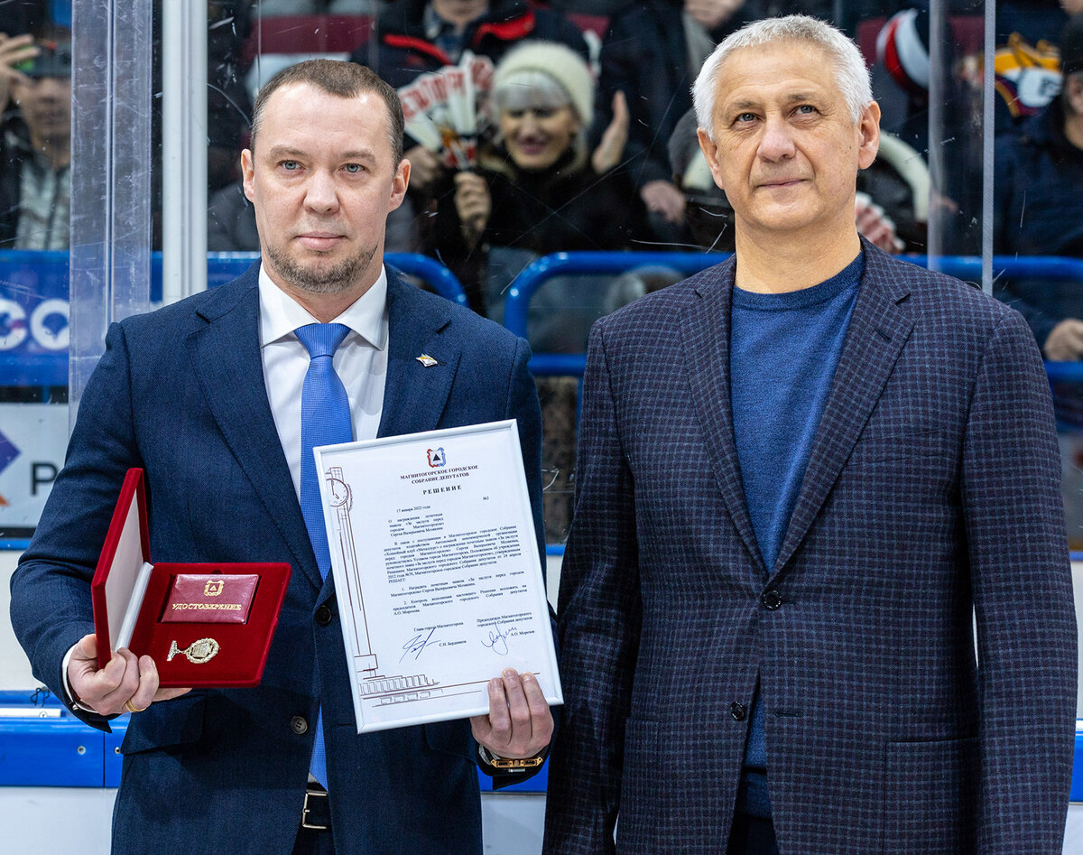 Сергей Мозякин и Сергей Бердников