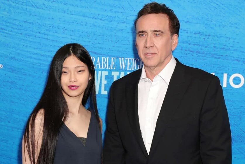    Николас Кейдж и его жена Рико Шибату   
Фото: 4kfoto.ru