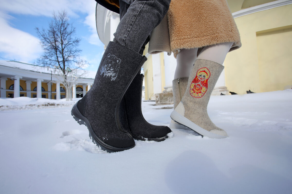 Валенки зима