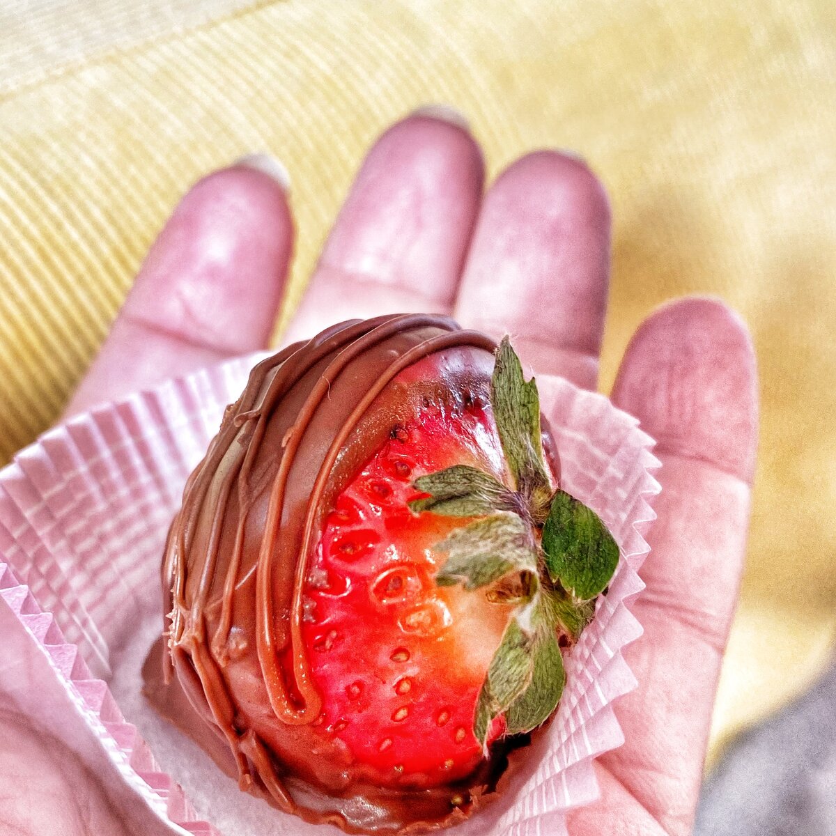 Женщин можно подманить только вкусняшками. Фото автора.