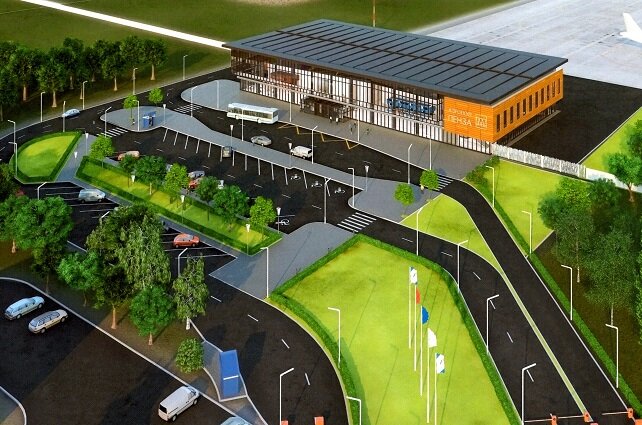   Аэропорт г. Пензы/ Такой проект нового аэровокзала презентовали еще в 2017 году.