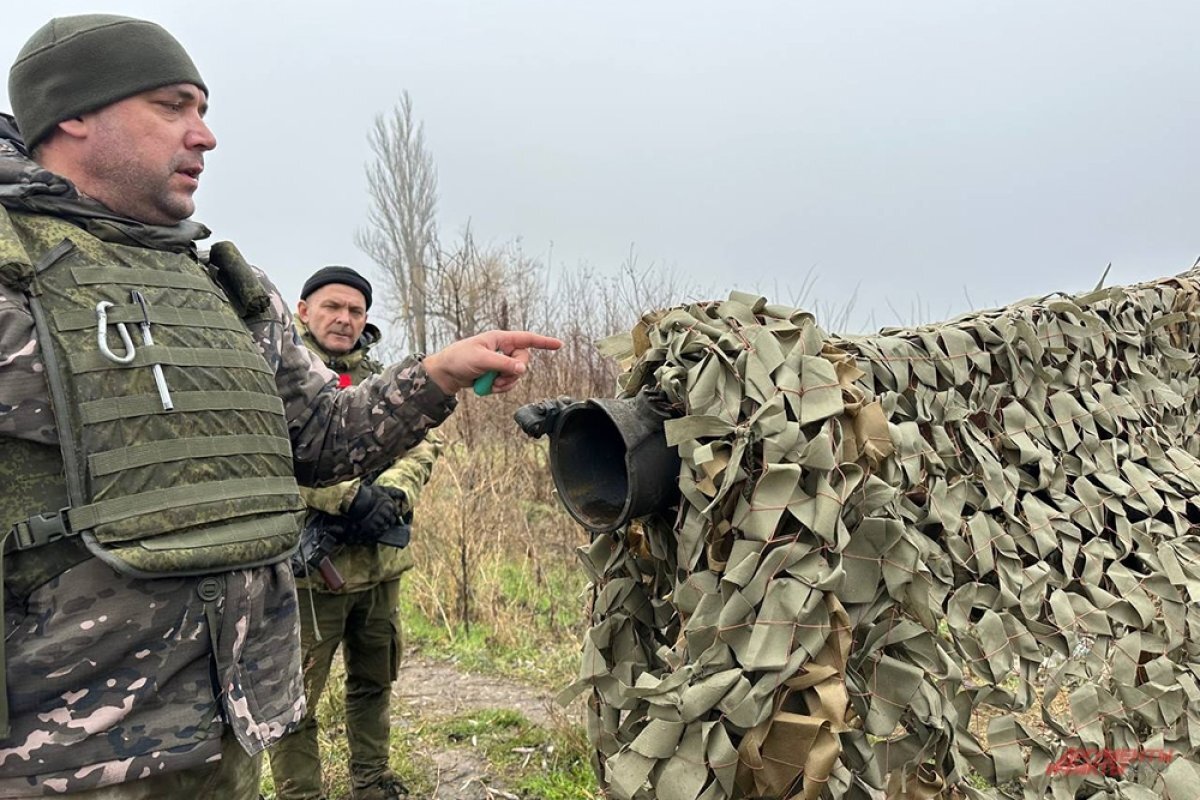    Военнослужащий с позывным Сатурн.