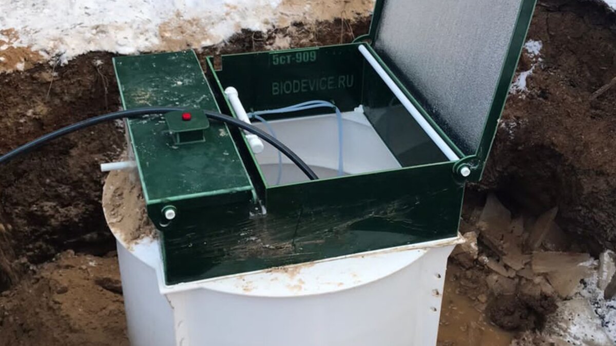 Установка септика