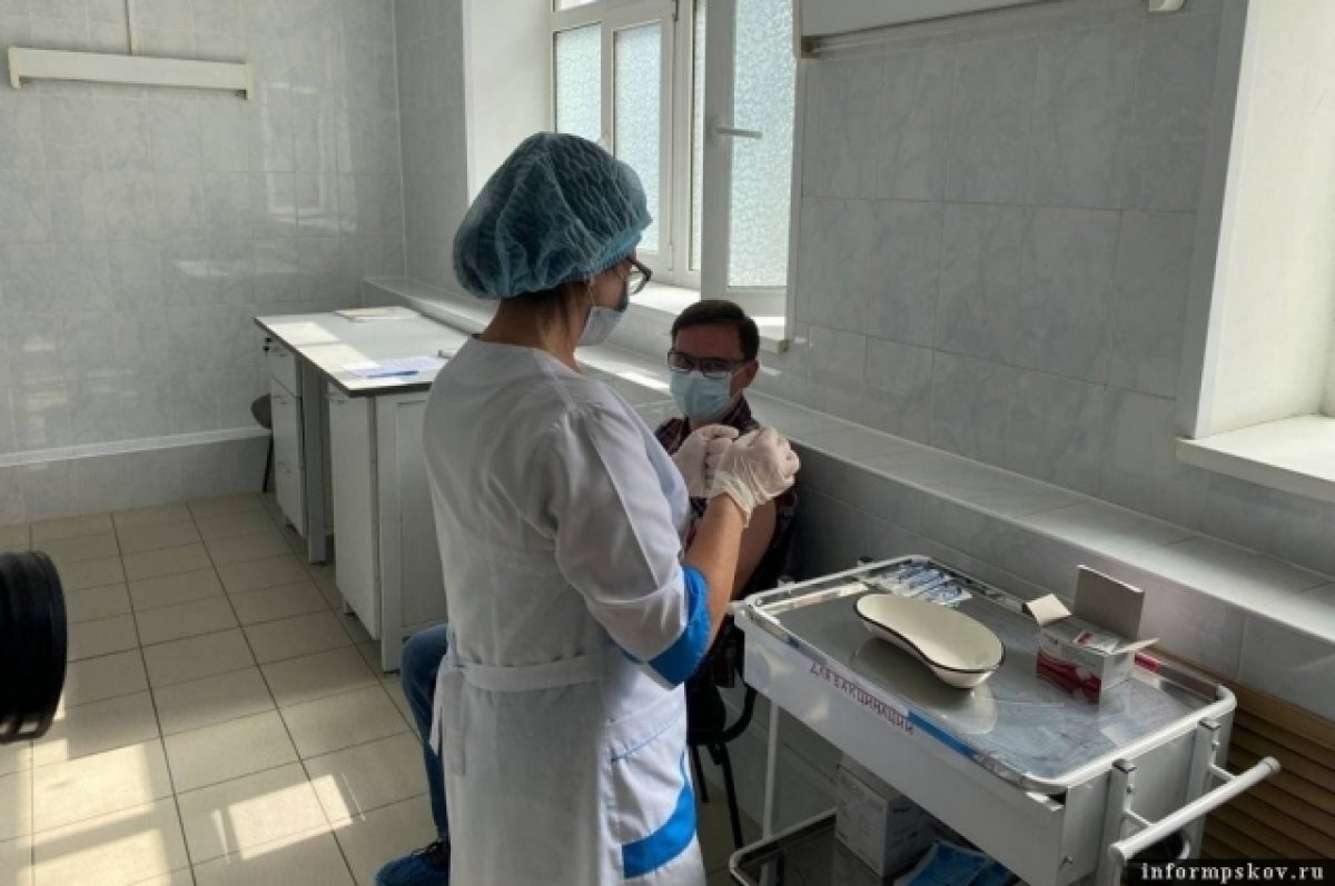    В торговом центре «Империал» в Пскове закрыли пункт вакцинации