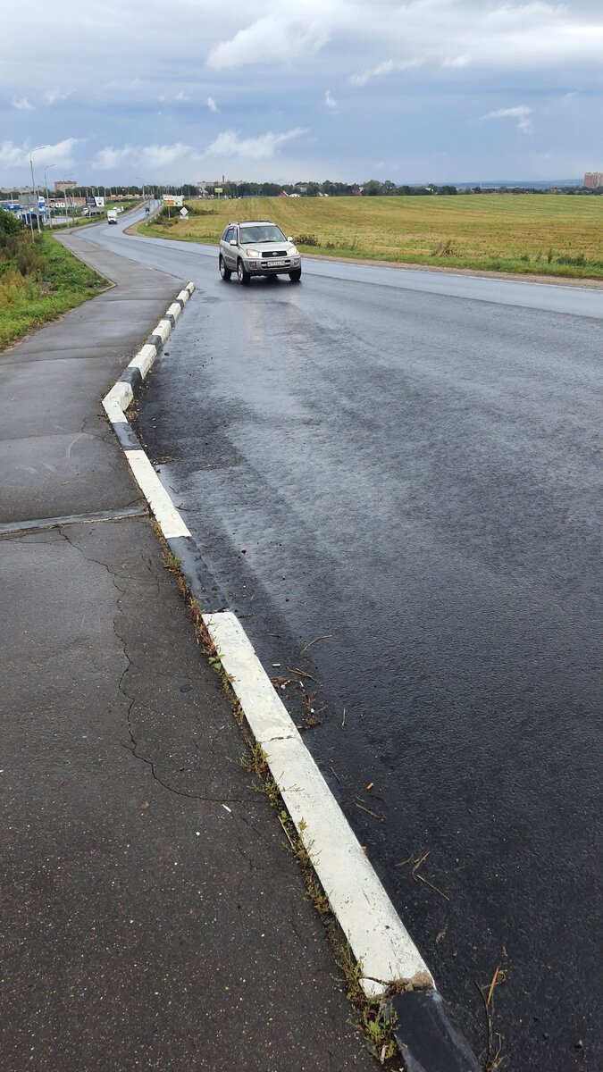 Дорога от Семхоза в Сергиев Посад