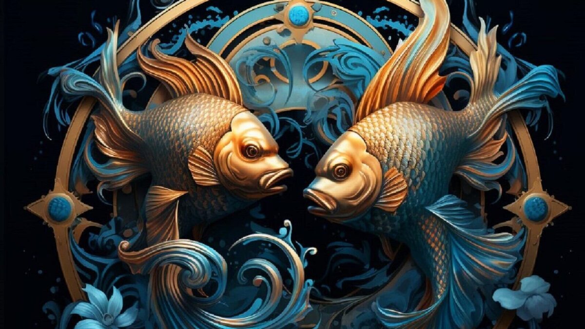    Знак Зодиака - Рыбы© RaketaNews NR | Сгенерировано нейросетью Midjourney