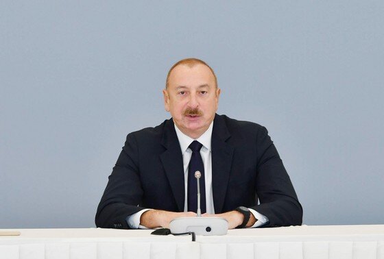    Президент Азербайджана Ильхам Алиев